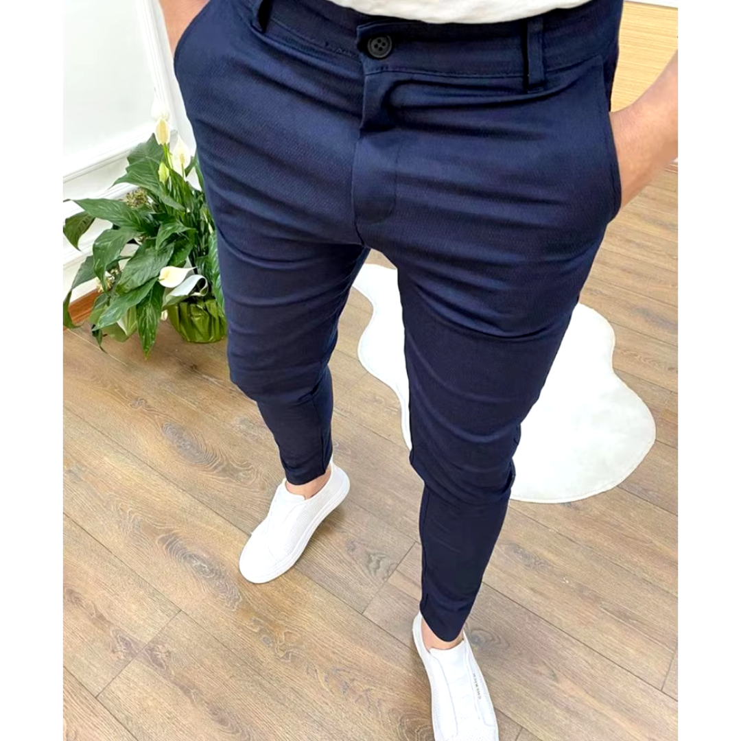 Owen | Men's Slim-Fit Stretch Trousers