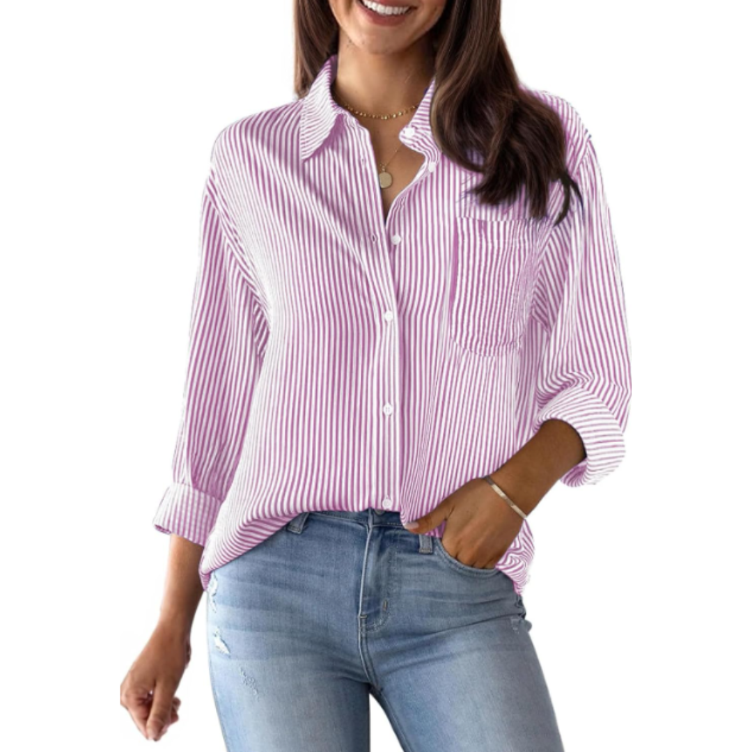 Clara | Women's Button-Down Long Sleeve Shirt