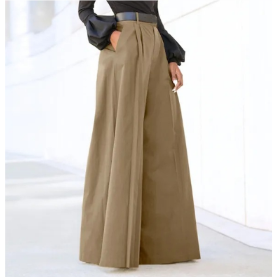Elena | Women's High-Waist Wide-Leg Palazzo Pants