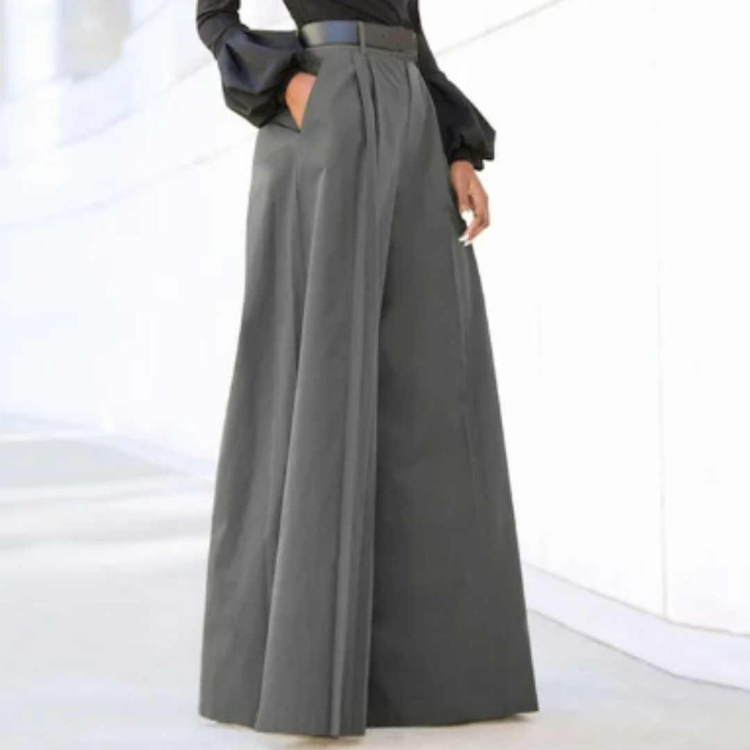 Elena | Women's High-Waist Wide-Leg Palazzo Pants
