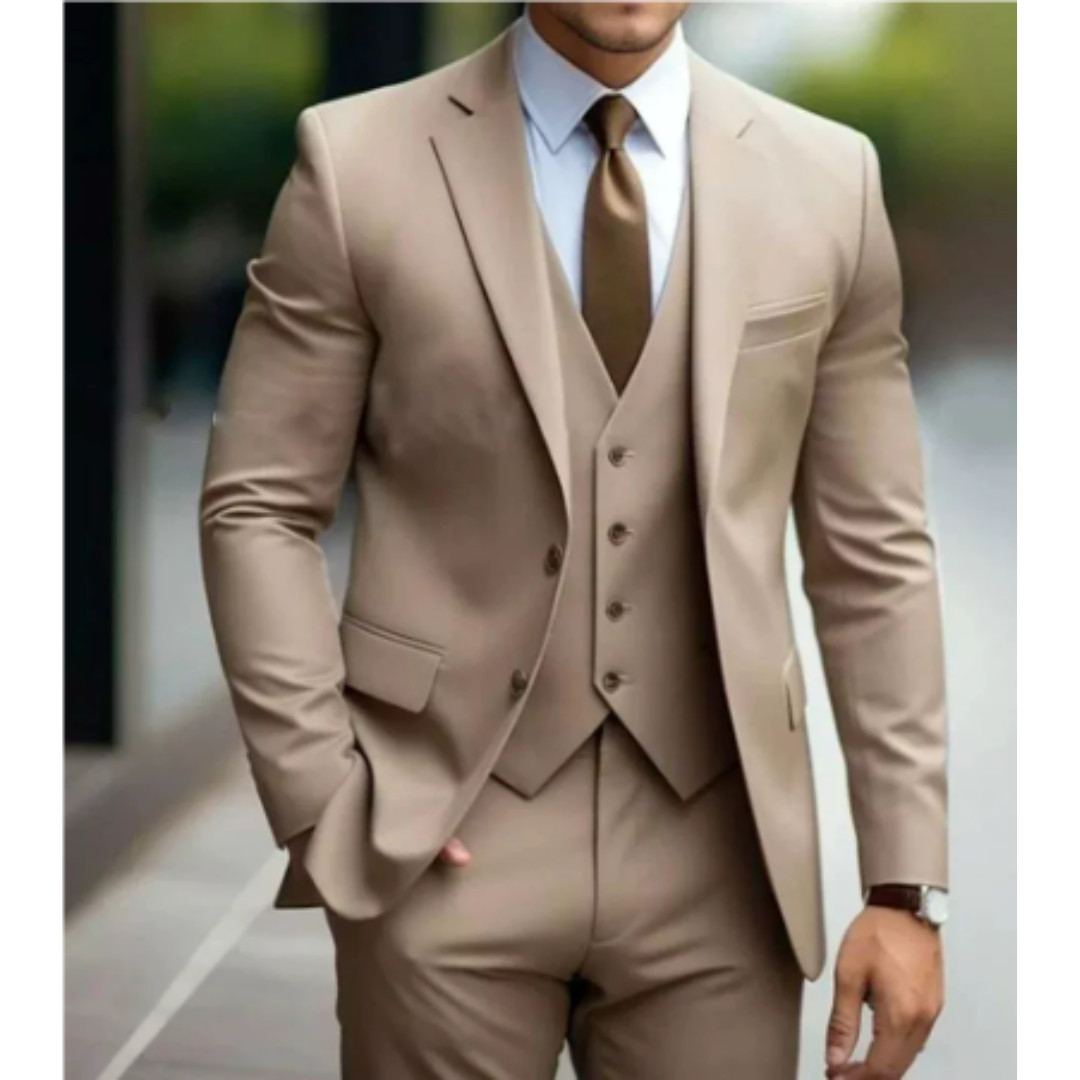 Adrian | Men's Slim Fit Three Piece Suit