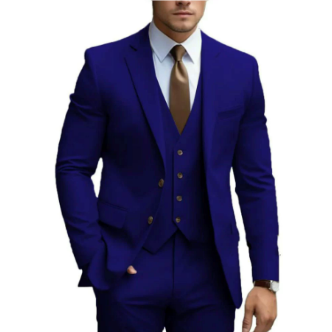 Adrian | Men's Slim Fit Three Piece Suit