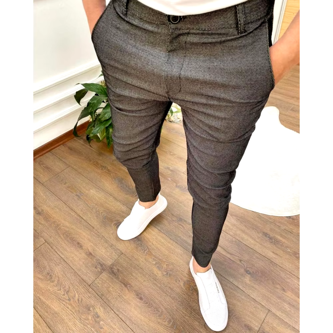Owen | Men's Slim-Fit Stretch Trousers