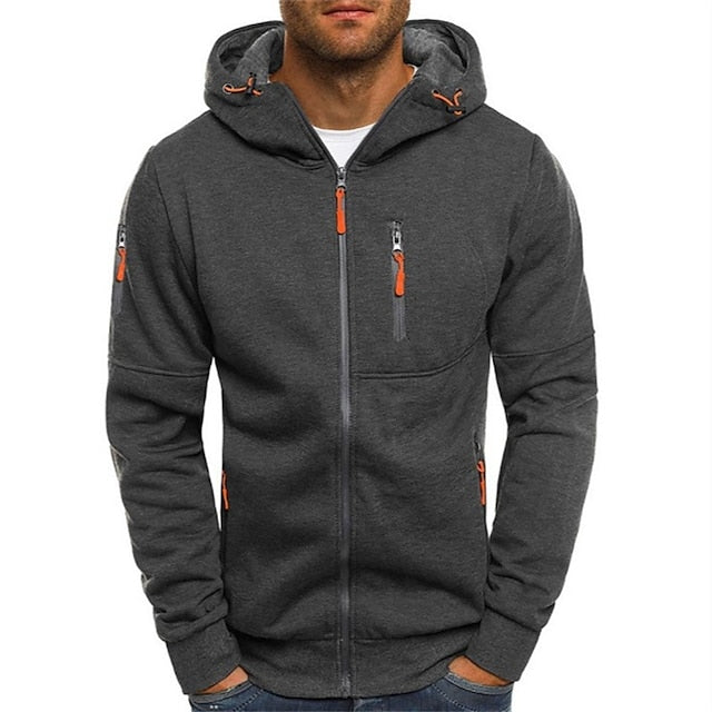 Jacob | Men's Zip-Up Hoodie
