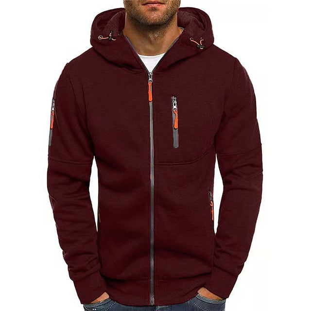 Jacob | Men's Zip-Up Hoodie