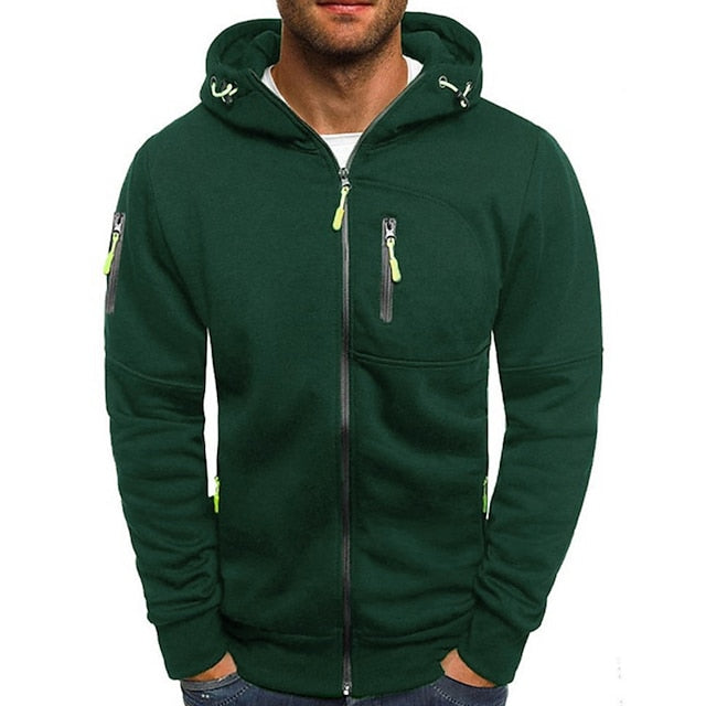 Jacob | Men's Zip-Up Hoodie