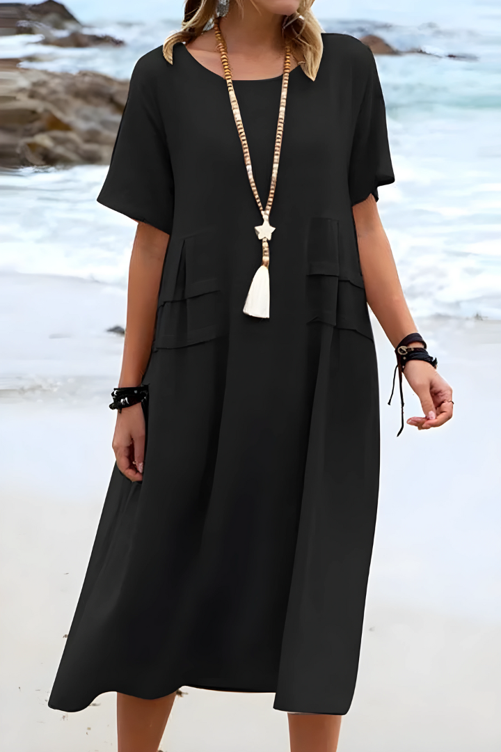 Savannah | Women's Loose Beach Midi Dress