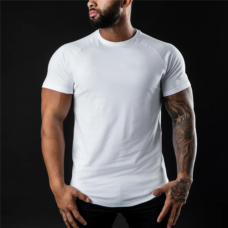 Luca | Men's Crew Neck Raglan Sleeve T-Shirt