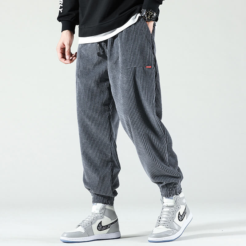 Mason | Men's Drawstring Corduroy Jogger Pants