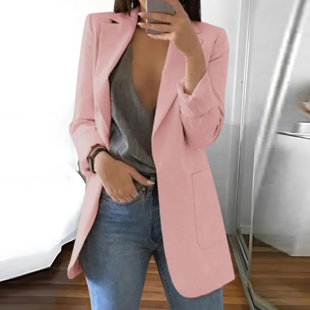 Blair | Women's Open Front Long Sleeve Blazer