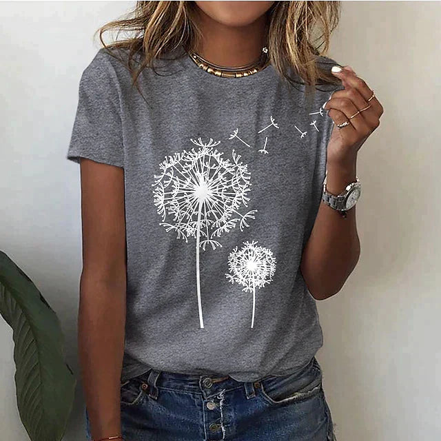 Emma | Women's Crew Neck Graphic T-Shirt