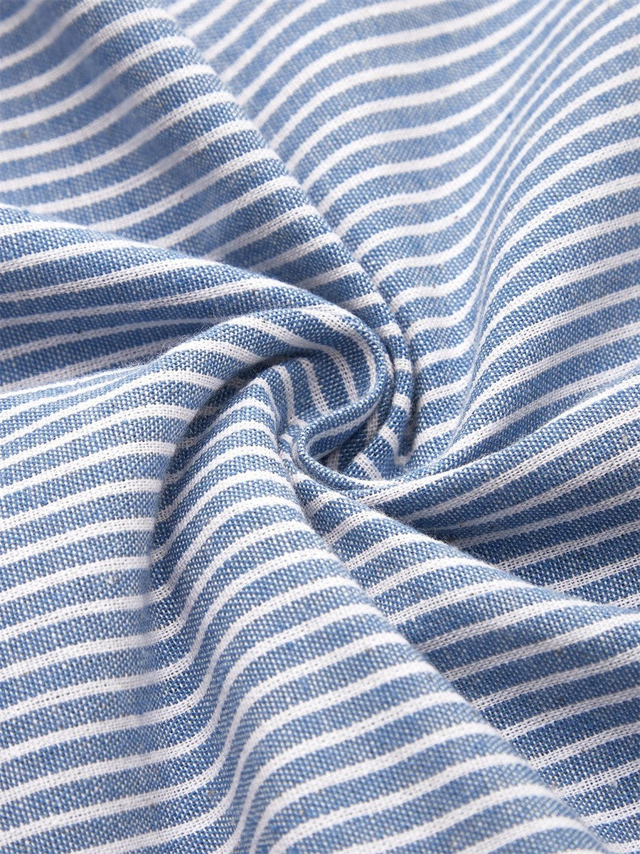 Lily | Women's Striped A-Line Midi Dress