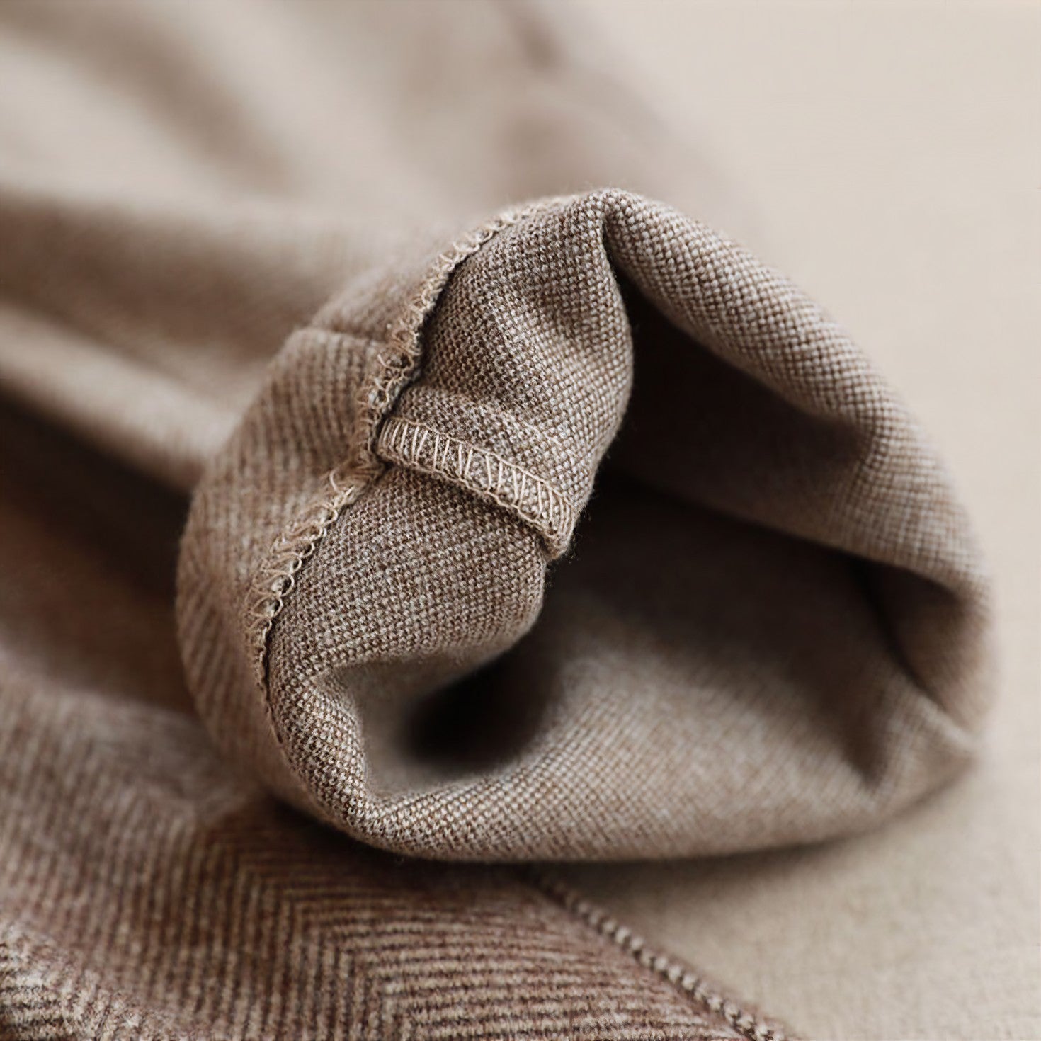 Arthur | Men's High Waist Wide Leg Trousers