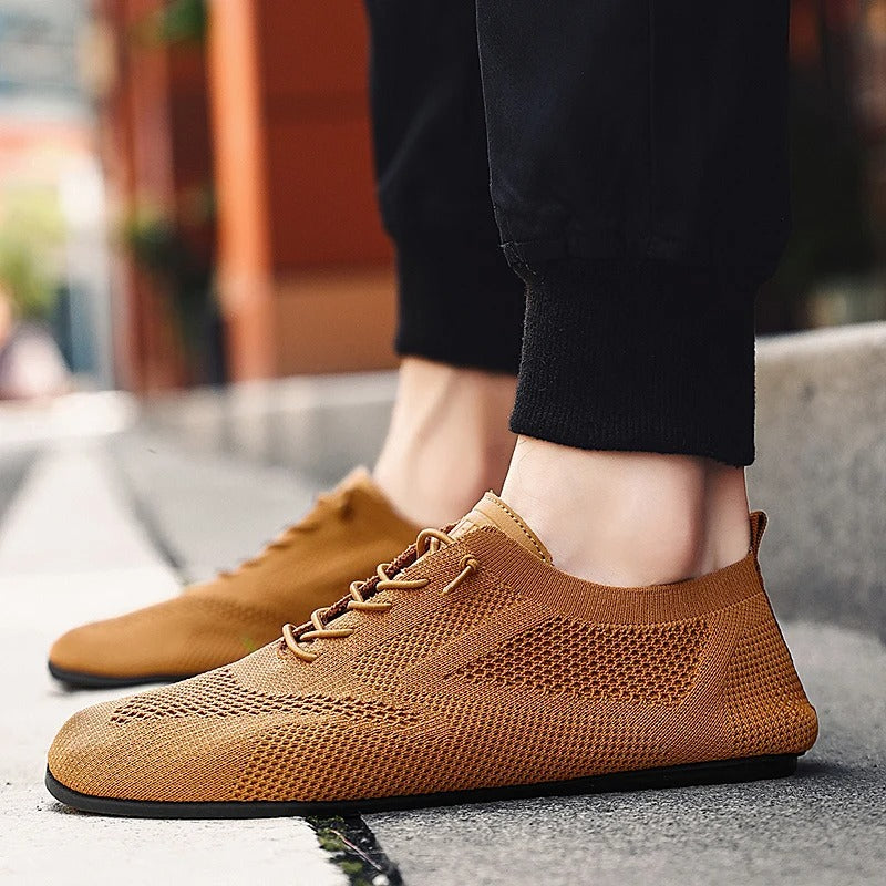 Evan | Men's Knit Walking Slip-On Shoes