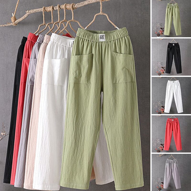 Mila | Women's Wide Leg Elastic Waist Pants