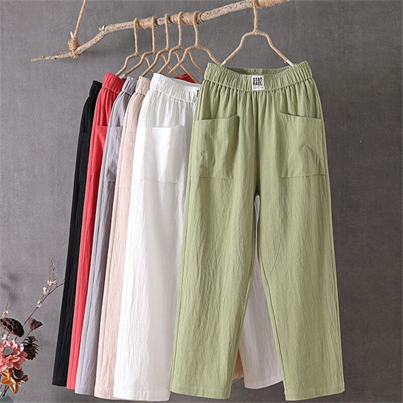 Mila | Women's Wide Leg Elastic Waist Pants