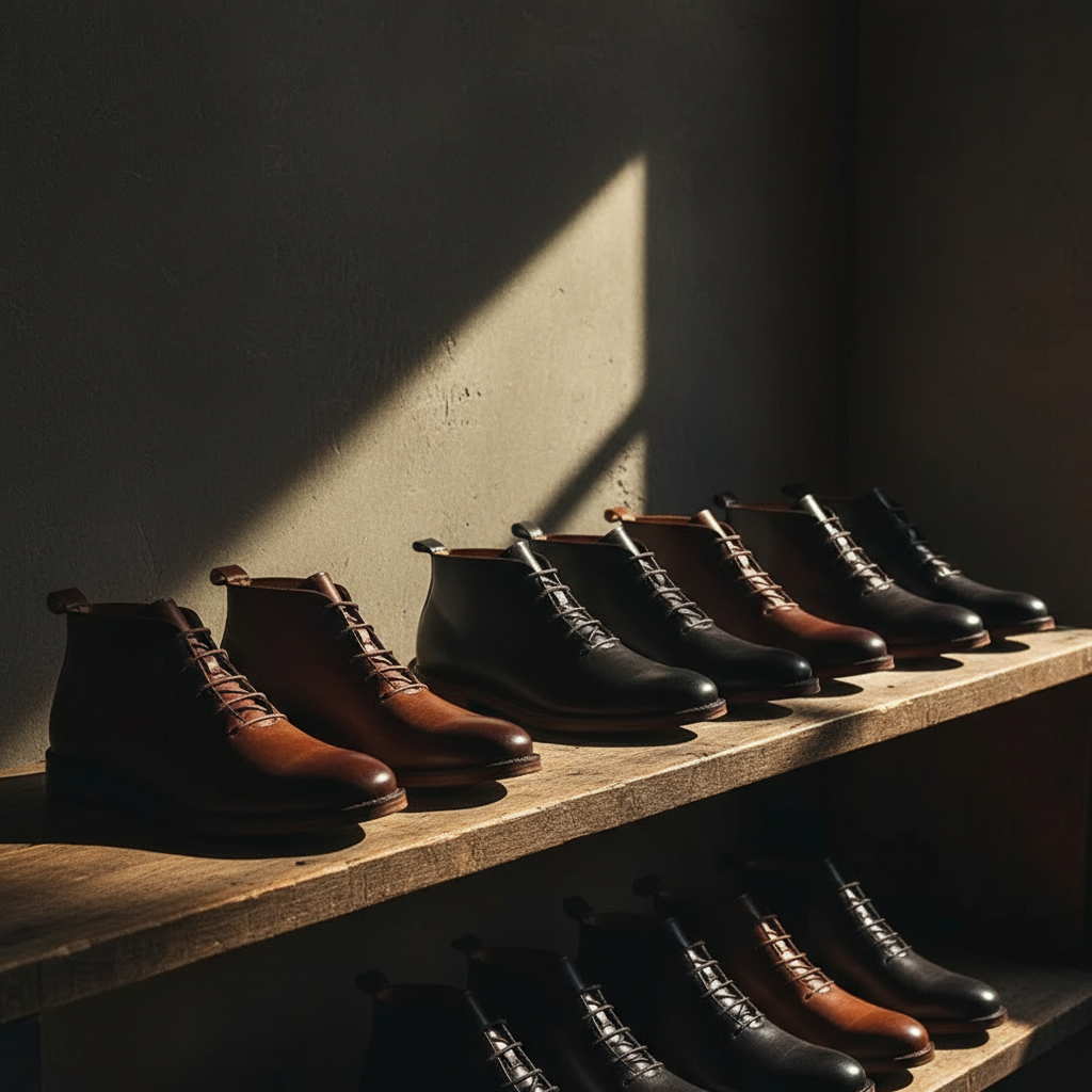 Nathan | Men's Classic Lace Up Chukka Boots