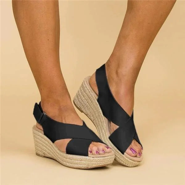 Lila | Women's Wedge Espadrille Sandals