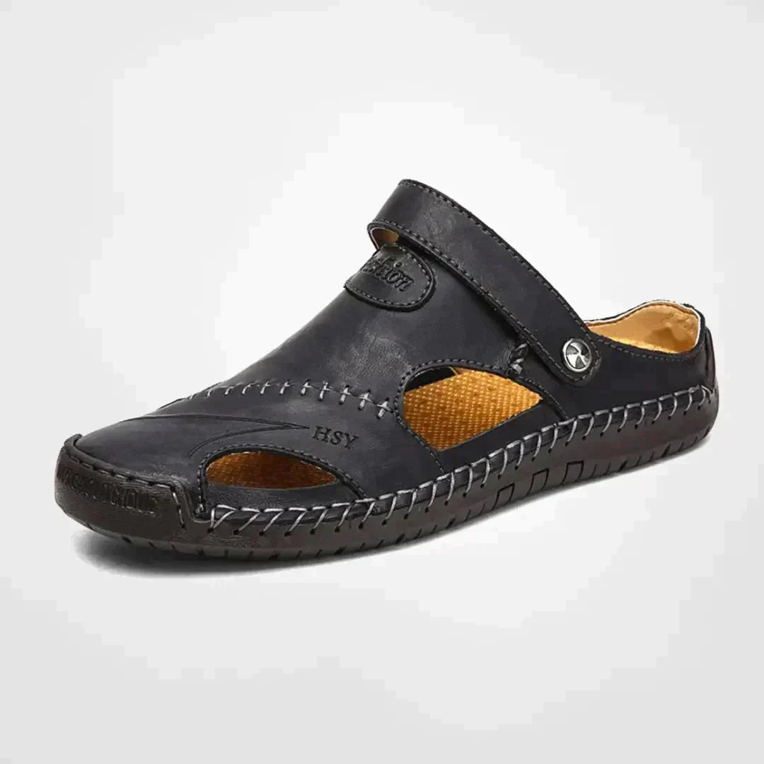 Victor | Men's Round Toe Slip-On Sandals