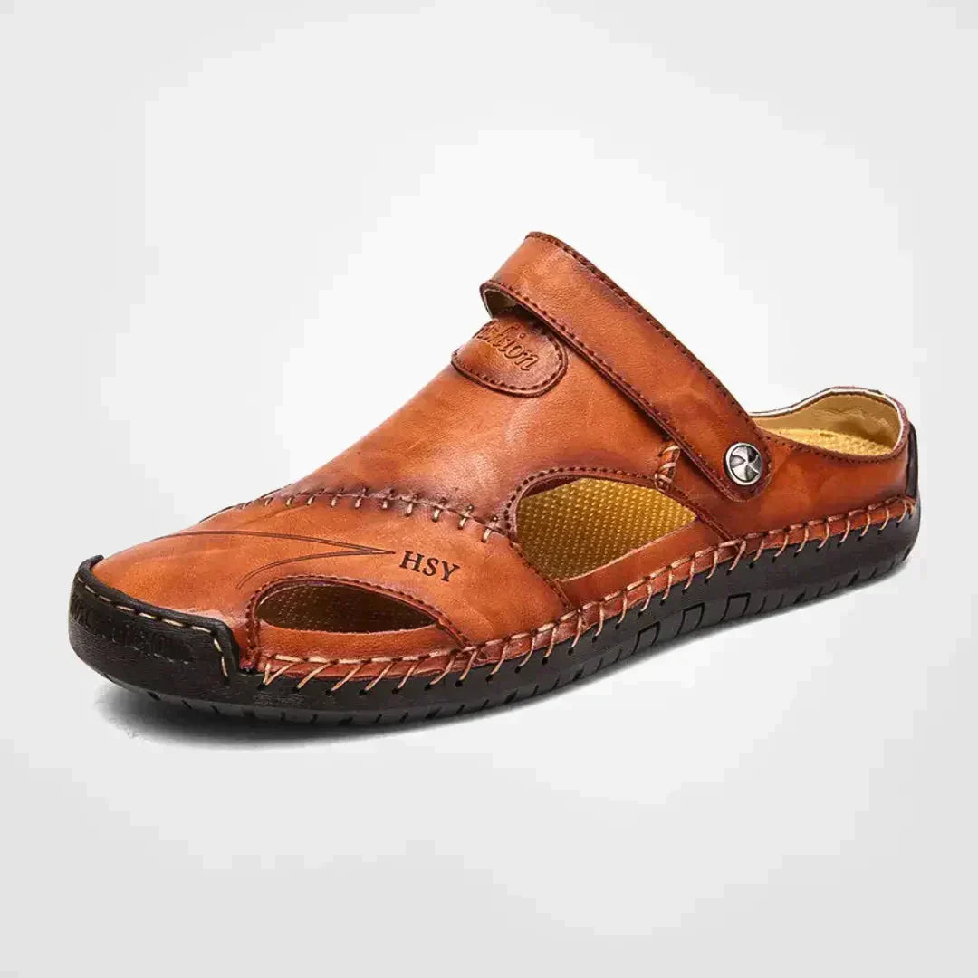 Victor | Men's Round Toe Slip-On Sandals