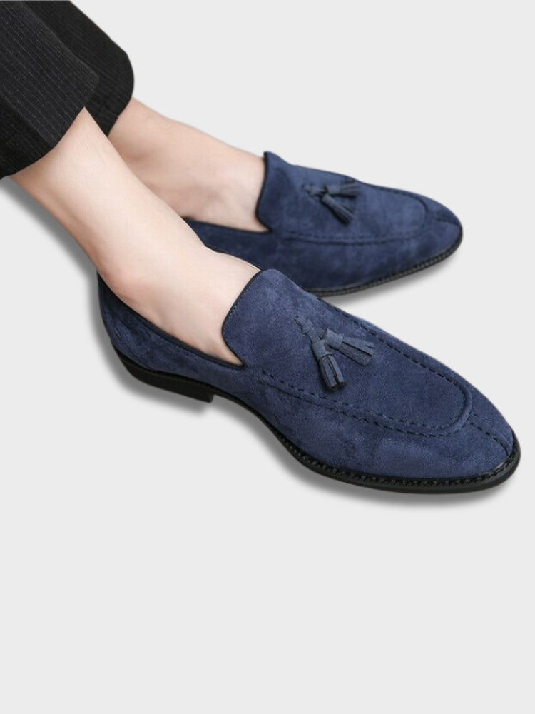 Marco | Men's Retro Tassel Slip On Loafers