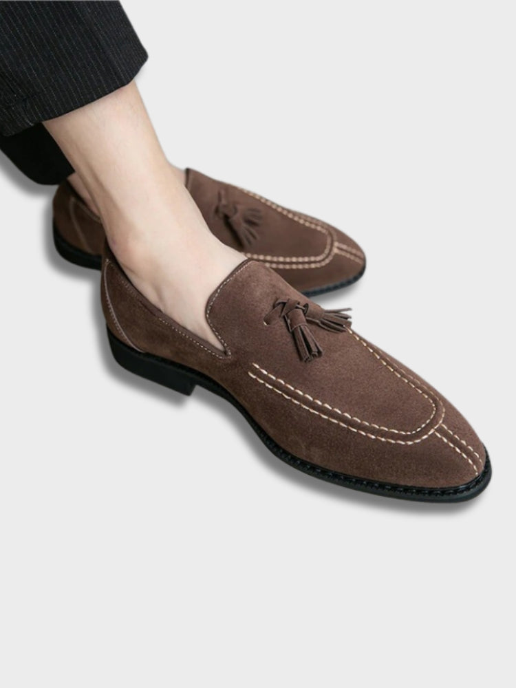 Marco | Men's Retro Tassel Slip On Loafers