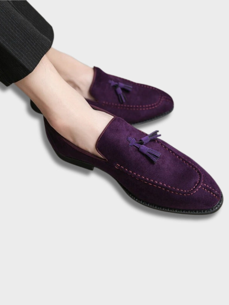 Marco | Men's Retro Tassel Slip On Loafers
