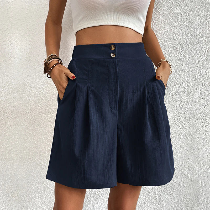 Harper | Women's High Waist Bermuda Shorts