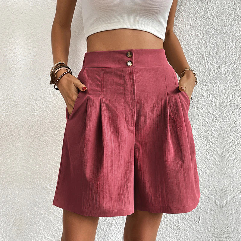Harper | Women's High Waist Bermuda Shorts