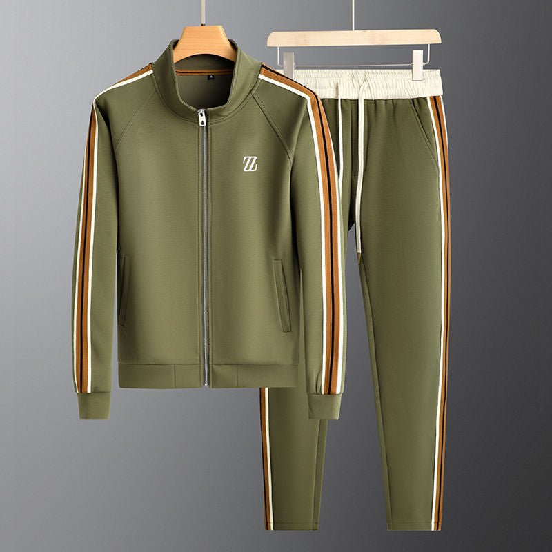 Liam | Men's Slim Fit Zipper Tracksuit Set