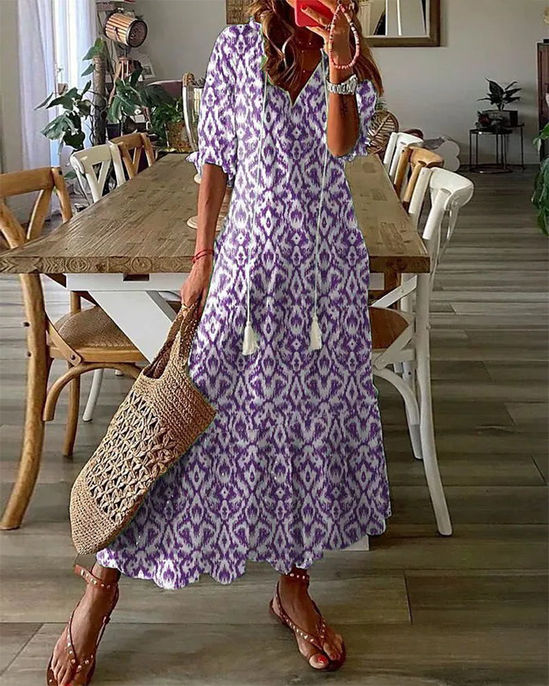 Willow | Women's A-Line Tiered Summer Dress