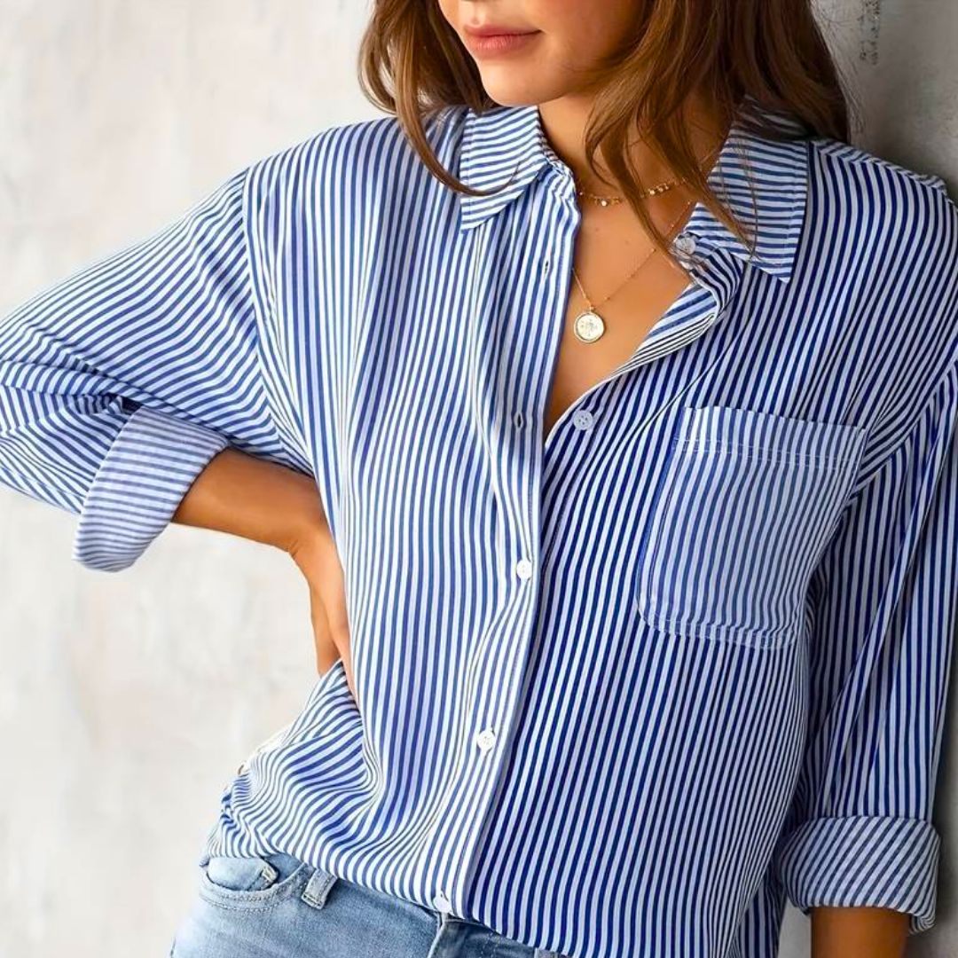Clara | Women's Button-Down Long Sleeve Shirt