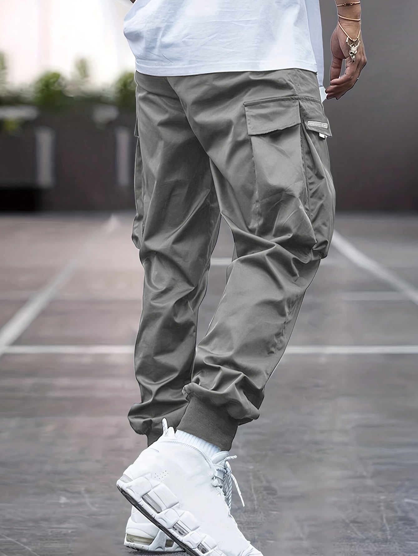 Lucas | Men's Relaxed Fit Cargo Drawstring Pants