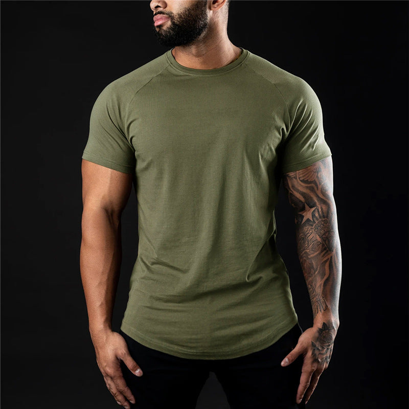 Luca | Men's Crew Neck Raglan Sleeve T-Shirt