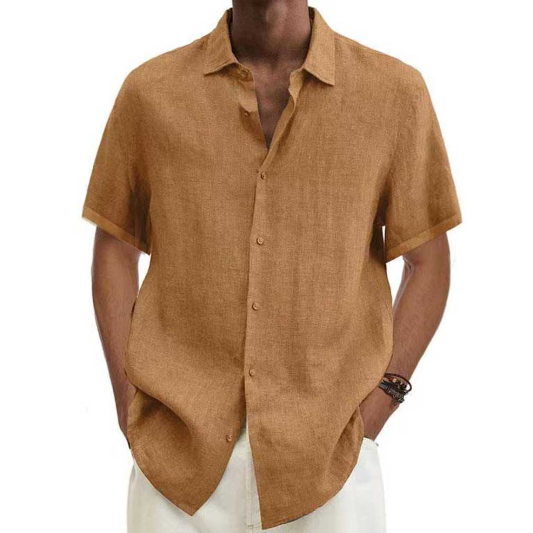 Julian | Men's Short Sleeve Summer Beach Shirt
