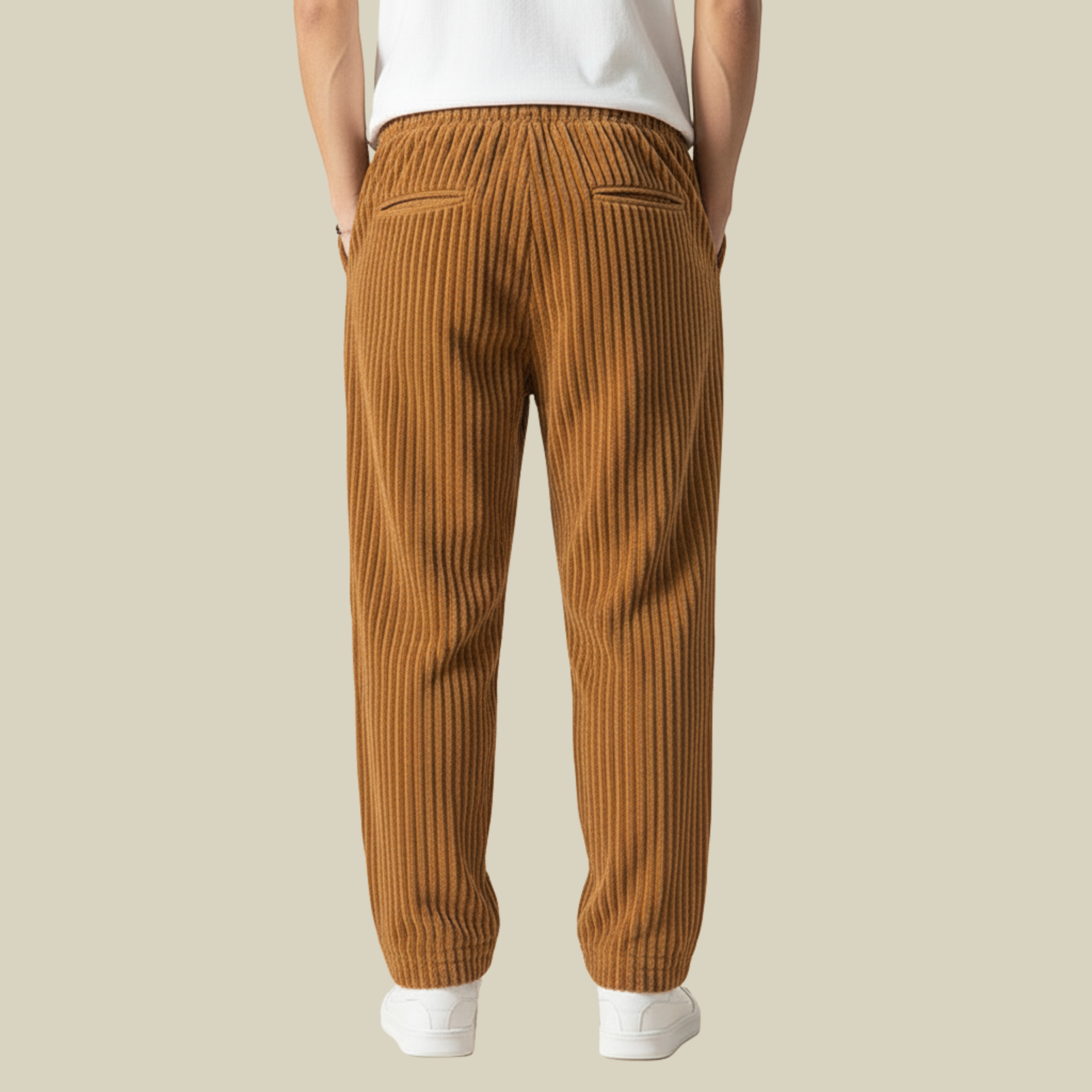 Mason | Men's Relaxed Corduroy Drawstring Trousers