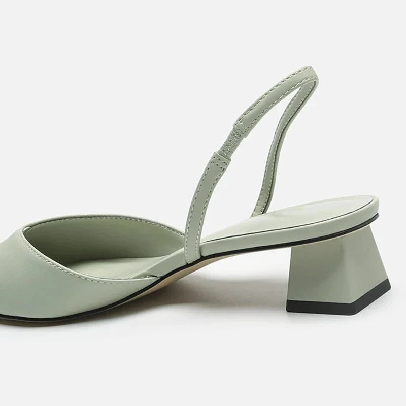 Diana | Women's Pointed Closed Toe Low Heel Sandals
