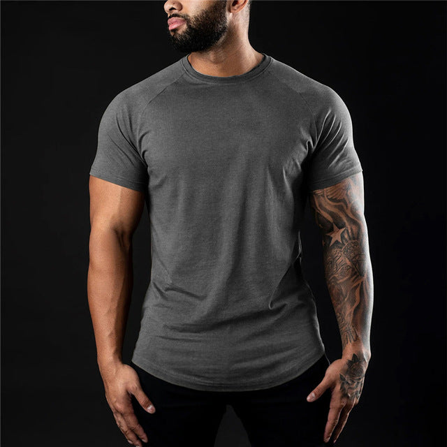 Luca | Men's Crew Neck Raglan Sleeve T-Shirt