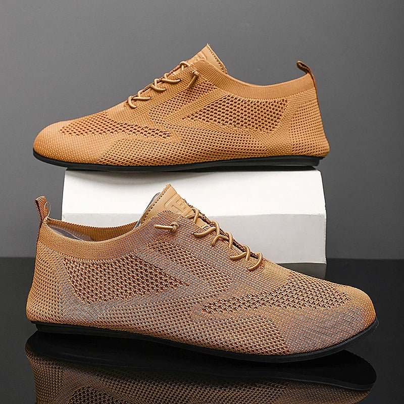 Evan | Men's Knit Walking Slip-On Shoes