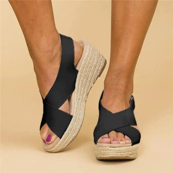 Lila | Women's Wedge Espadrille Sandals