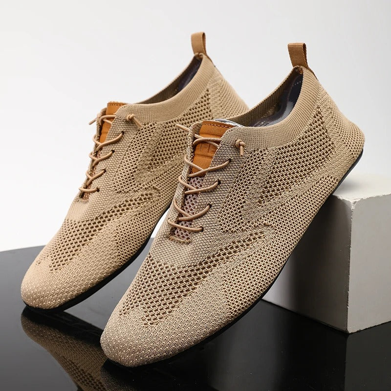 Evan | Men's Knit Walking Slip-On Shoes