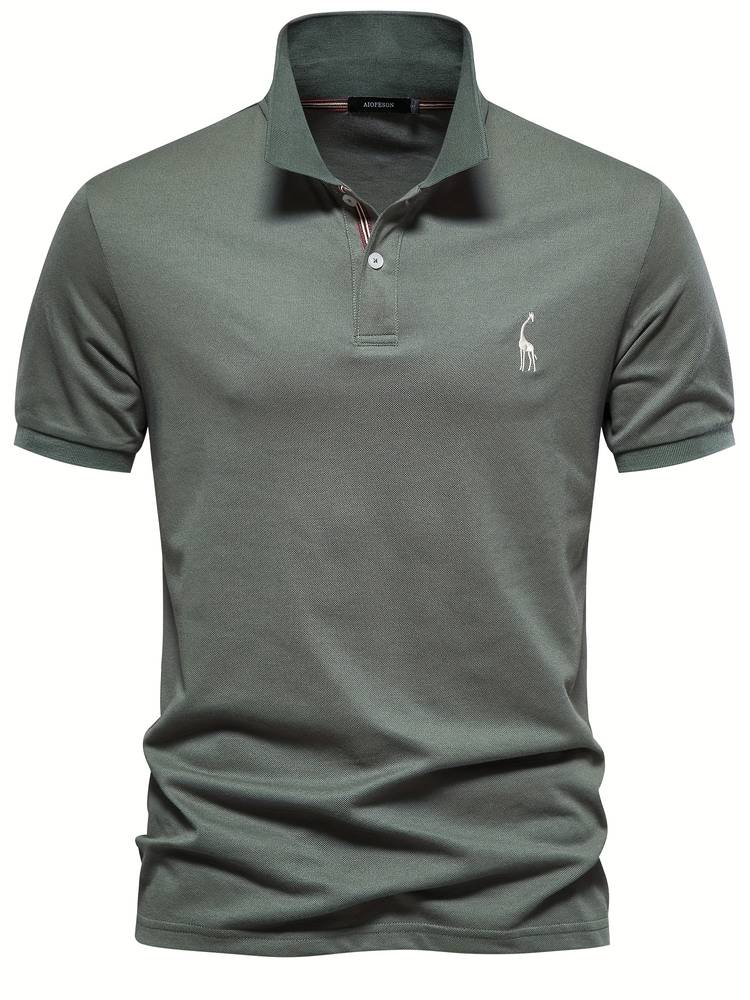 Parker | Men's Sport Collar Golf Polo Shirt
