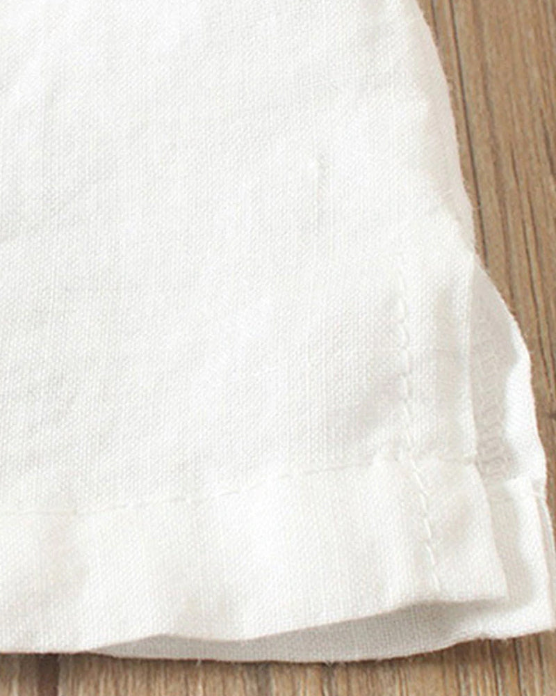 Liora | Women's Casual Tunic-Style Linen Blouse