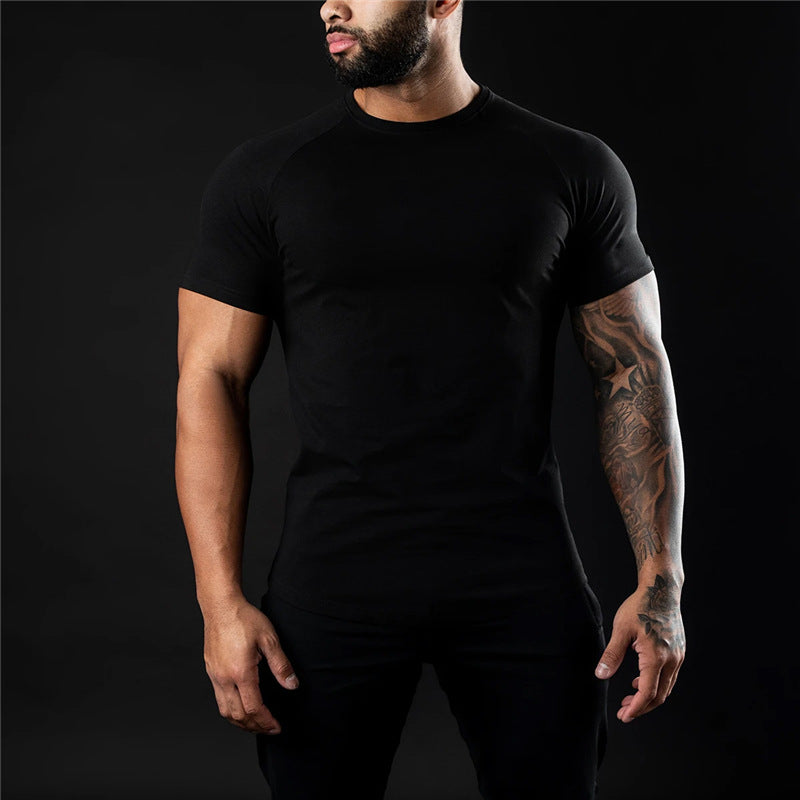 Luca | Men's Crew Neck Raglan Sleeve T-Shirt