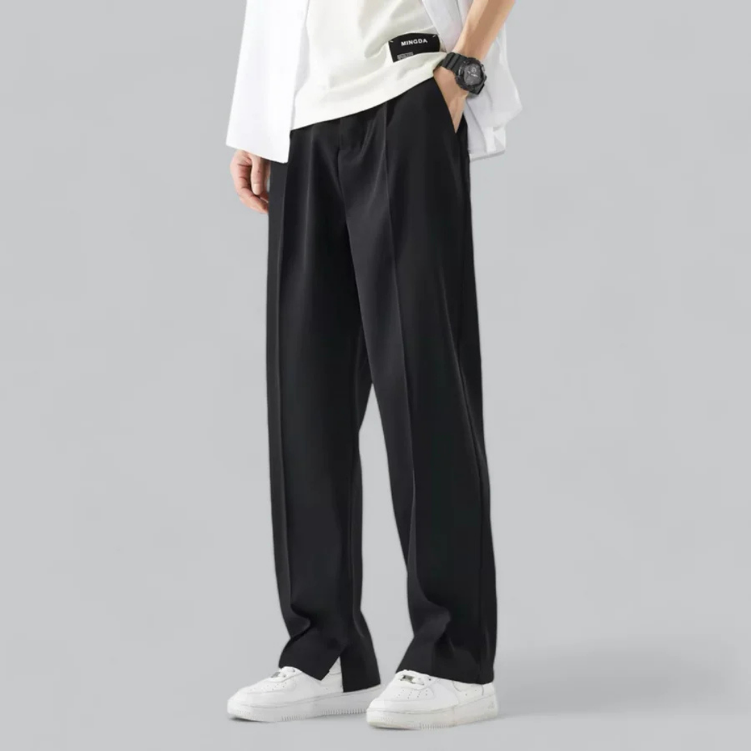 Logan | Men's Wide Leg Straight Pants
