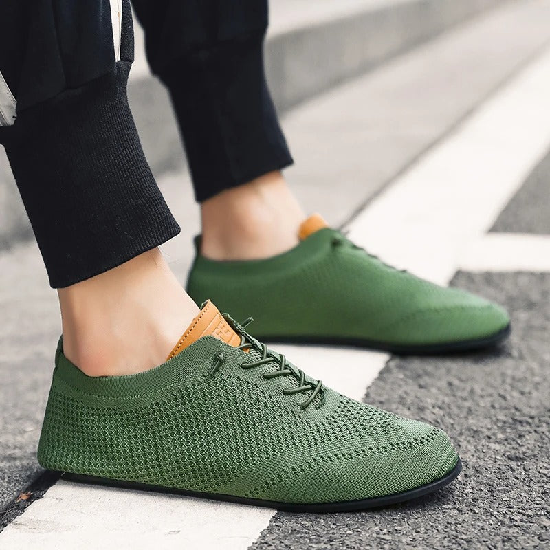 Evan | Men's Knit Walking Slip-On Shoes