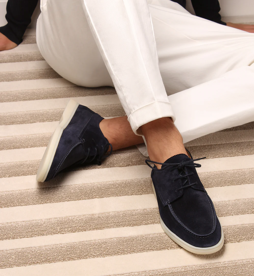 Liam | Men's Suede Slip-On Loafers