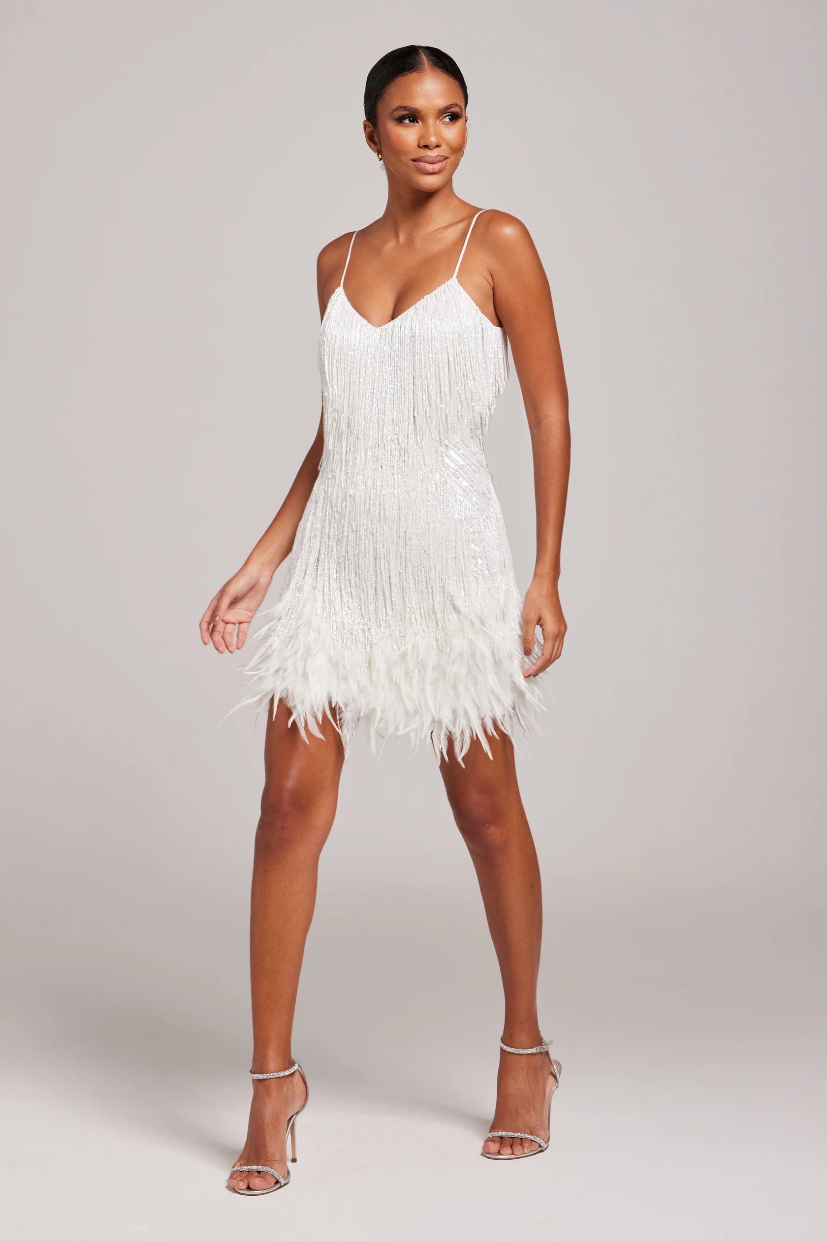 Lila | Women's Sequin Fringe Mini Dress