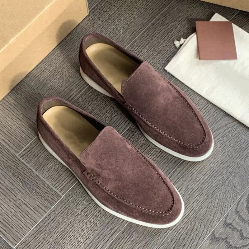 Julian | Men's Casual White Sole Flat Loafers