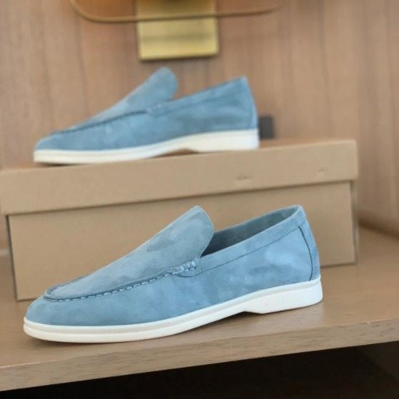 Julian | Men's Casual White Sole Flat Loafers